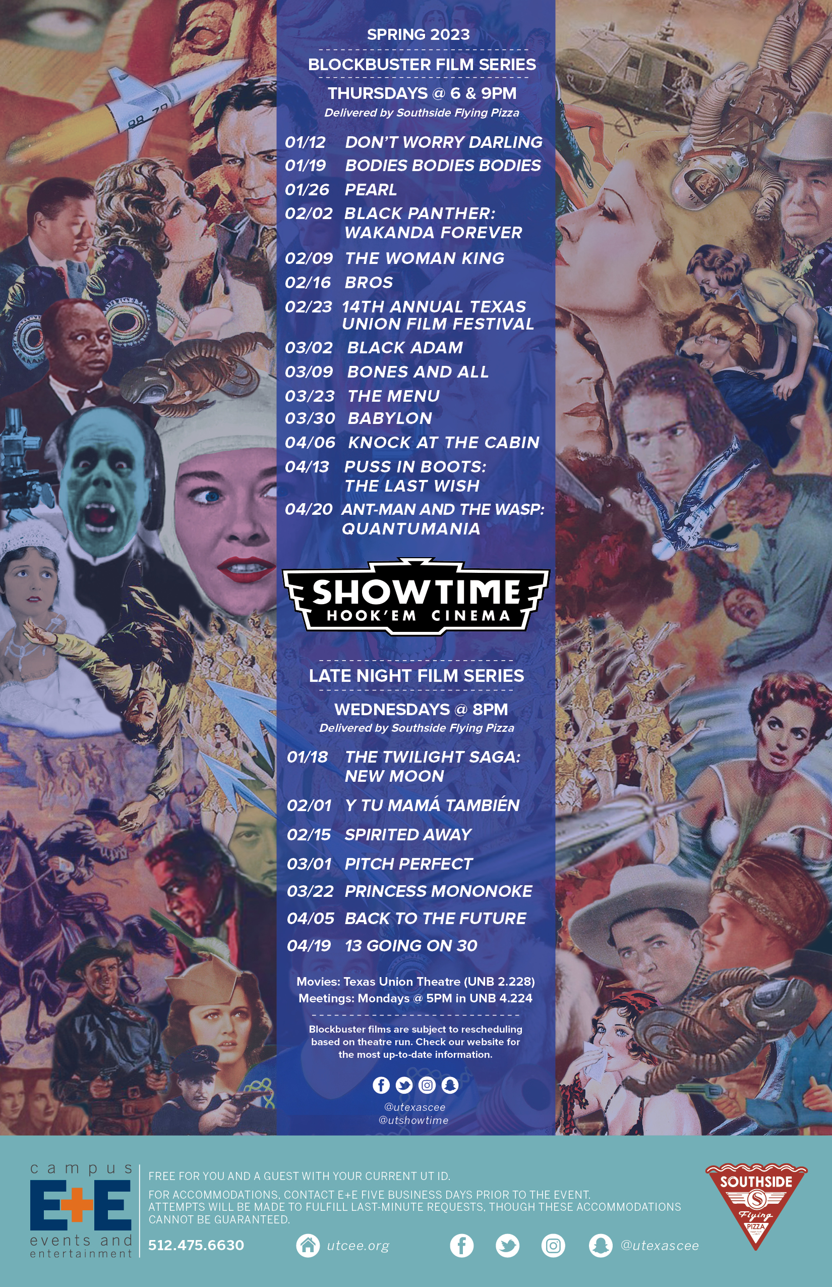film schedule