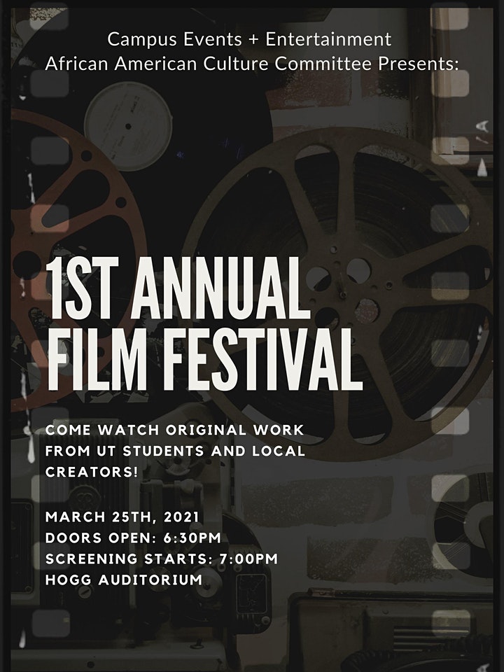 AfricanAmerican Culture Committee's Film Festival University Unions