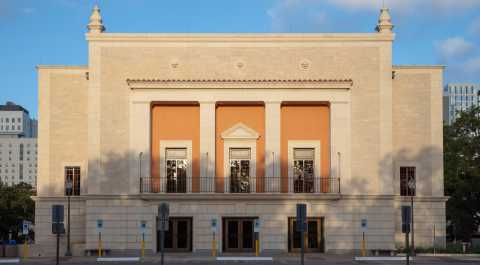 Front of Hogg Auditorium