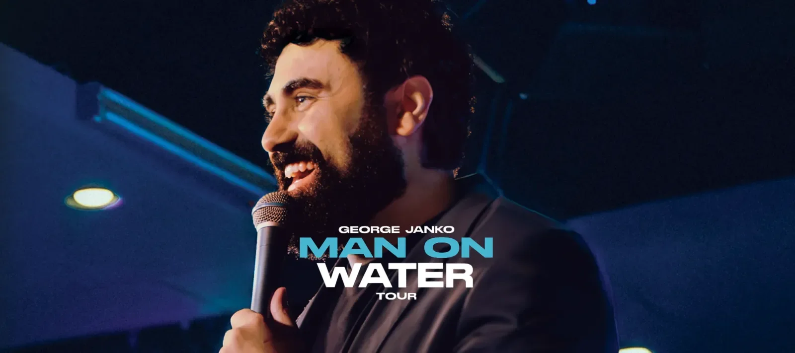 George Janko MAN ON WATER Tour comes to the Hogg Memorial Auditorium.