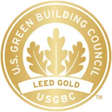 LEED Gold rating gold mark