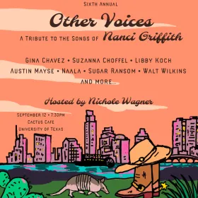 Other Voices Tribute Show Cactus Cafe September 12th at 7:30 pm