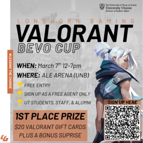 Valorant Bevo Cup Artwork and date information for March 7 event