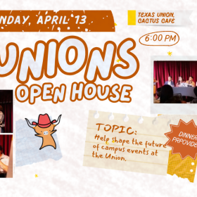 Unions Open House Graphic