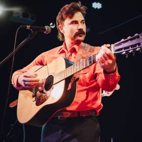 Man with guitar