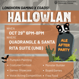 Longhorn Gaming Event information for Oct 29th
