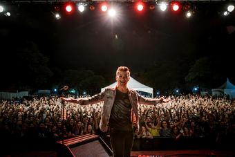 Hunter Hayes at Forty Acres Fest