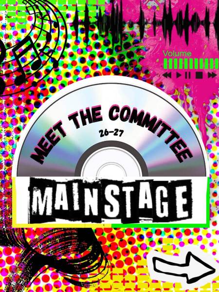 retro graphic mainstage